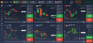 IQ Option ofrece los principales instrumentos financieros para la inversión de sus clientes