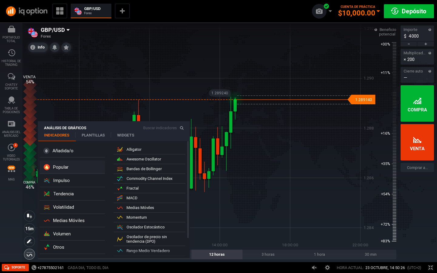 The IQ Option App for PC